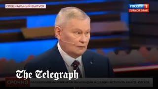 Russian state TV commentator admits Russia is isolated and Ukraine's military is formidable