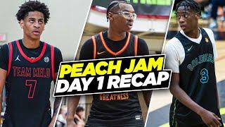 Bryce James Vs #1 AAU Team In The Country! | Kiyan Anthony Put On A SHOW | Peach Jam Day 1 Recap