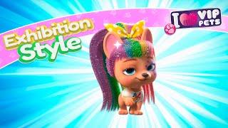 Exhibition STYLE  VIP PETS  HAIRSTYLES ‍️ Full Episodes  Cartoons for KIDS in ENGLISH