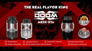 Damn Vape Doom X Mesh RTA Unboxing video