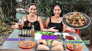 Best Chicken Cashew Nut Recipe Ever Must Try | Thyda Cooking TV |