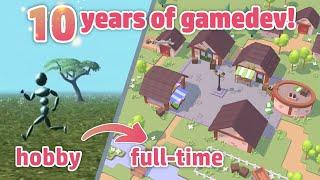 My 10 YEAR Indie Game Development Journey