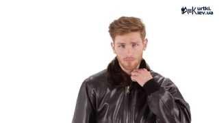 Мужская кожаная куртка G-1 Leather Jacket Brown