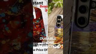 Impact Resistant, Pecan Pie Abstract, Cute Phone Cases for Samsung S24, S23, S22, S21, IPhone 15 ...