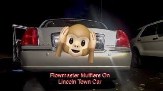 Flowmaster 50 Series Delta Flow Mufflers On Lincoln Town Car