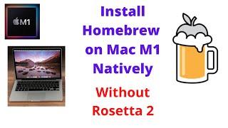 How to install Homebrew on Mac M1 (M1 Pro, M1 Max) | Brew Command Not Found - Error Solved