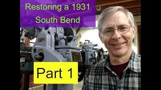 South Bend 11-inch Lathe Rebuild - Tailstock Part-1