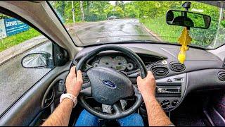 2002 Ford Focus Mk1 (.8 TDCi 101 hp) | POV Test Drive #2449 Joe Black