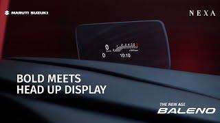 The New Age Baleno with Head Up Display