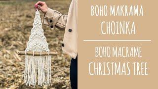 |29| Makrama krok po kroku: Boho choinka -  DIY Macrame:  Boho christmas tree