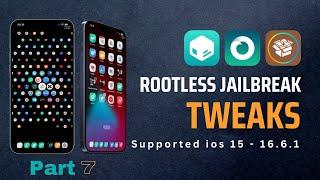 Top free iOS 16 rootless jailbreak tweaks | Dopamine 2 | Part 7