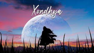 Ankit Das × Poketo - "XONDHYA" || Bhaskar Opswel || (Official Lyrical Visualizer)