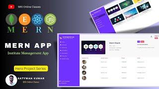 MERN Stack Insititute Management App in Hindi | MERN Project