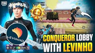 Playing with @Levinho in Sweaty Lobbies#pubgmobile #pubgm #levinho #bgmi #fyp