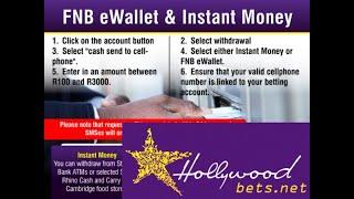 Hollywoodbets Withdrawal Guide - How to withdraw your winnings