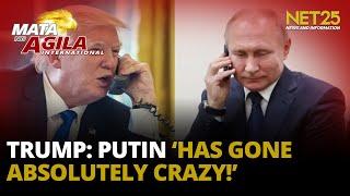 Trump, dismayado sa pag-atake ng Russia sa Ukraine