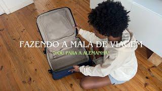 FAZ A MALA COMIGO ENQUANTO CONTO SOBRE A MINHA VIAGEM PARA A ALEMANHA