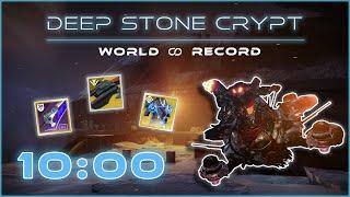 Deep Stone Crypt Speedrun World Record in 10:00