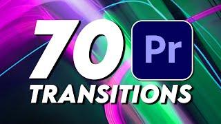 Premiere Pro Transition Pack (70 presets)