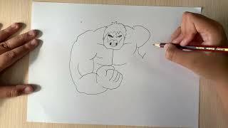 ХАЛК.Как нарисовать Халка? HULK. How to draw?Marvel/Марвел