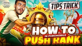 How To Push Rank In Ultimate Royale ( Tips\Tricks ) Guide | PUBG MOBILE |