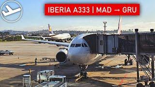 TRIP REPORT | Iberia A330-300 (Economy) | Von Madrid Nach São Paulo Über Nacht!