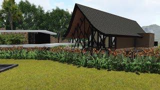 Sketchup Villa Animation Render With Lumion 6