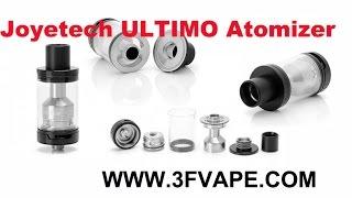 Authentic Joyetech ULTIMO Atomizer Unboxing Review - 3FVape