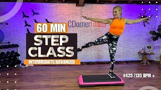 STEP AEROBICS CLASS - Intermediate / Advanced Choreography  - 135 BPM PLUS - #425