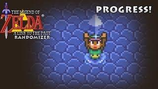 PROGRESS! | Link to the Past Randomizer #5 | Ratkanos