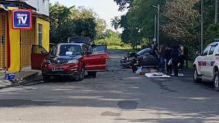 Anggota polis nyaris maut angkara pencuri kabel