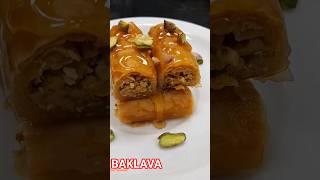 Crunchy Honey Baklava #baklava #Crunchybaklava #honeybaklava #nutsbaklava