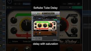 Softube Tube Delay #shorts #delay #plugin #mixingmusic #softube