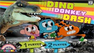 The Amazing World of Gumball Dino Donkey Dash Game