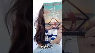 Hide Face Pose With Book| YouTube #shorts | Santoshi Megharaj
