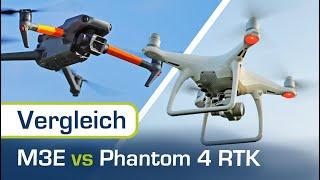 Die UNTERSCHIEDE zwischen MAVIC 3E und PHANTOM 4 RTK! | Vergleichsvideo