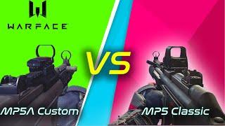 MP5 vs. MP5A5 Custom (Warface Comparison)