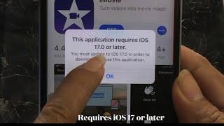 Iphone and Ipad unable to purchase | This application requires new version