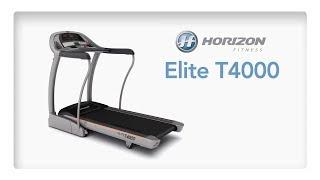 Horizon Elite T4000 / Беговая дорожка для дома