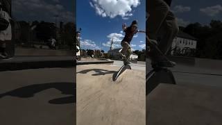 Jacob Hammond at the new Weymouth Ma. Skatepark #allineedskate #skateboarding #skatepark