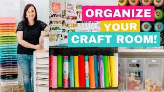 10 Tips for Organizing Your Craft Room!