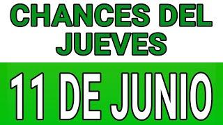 Resultado de los chances del Jueves 11 de Junio de 2020