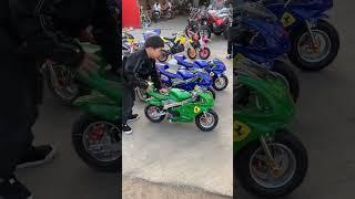 Quá chất cho các bé. Moto mini 50cc