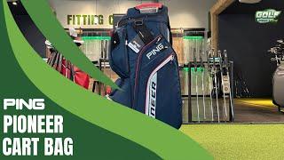 2024 PING Pioneer Golf Cart Bag Overview