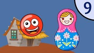 Новый Несносный КРАСНЫЙ ШАР #9. Новая история. Мультик ИГРА New Red Ball на Игрули TV