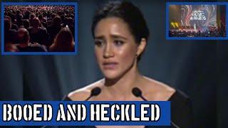 Watch Crowd BOOS & HECKLES Meghan off stage  after failed speech at 2024 Caribbean Music Awards