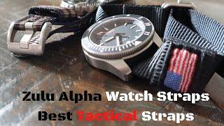 Zulu Alpha Straps - Best Tactical Watch Strap