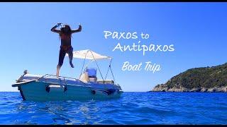 Paxos to Antipaxos Boat Trip with East 15 Films (Corfu)