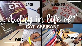 A DAY IN LIFE OF CAT ASPIRANT | MY CAT 6 MONTHS STUDY PLAN | #aspirants #catexam  #cataspirants