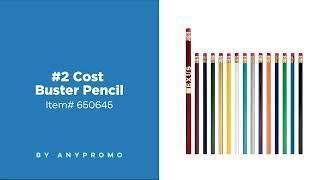 Promo Product Review: #2 Cost Buster Pencil| AnyPromo 650645